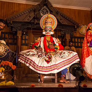 option de danse kathakali en inde avec le trip'kado, le produit de l'agence de voyage thisy-travels sur www.thisytravels.fr