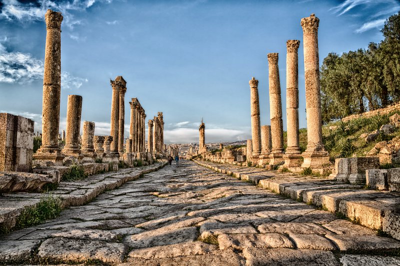 Jerash Jordanie visite ville antique