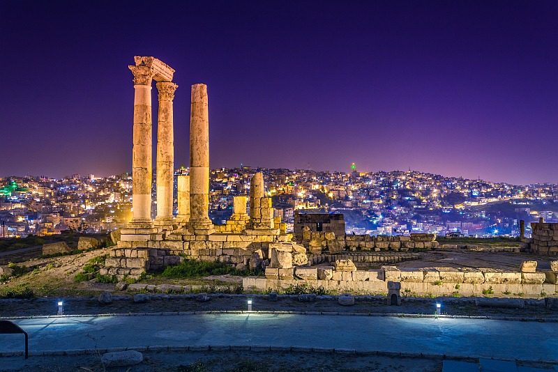 Temple d'Hercule en Jordanie, Amman