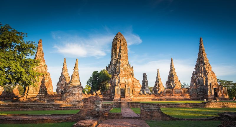 temple Ayutthaya thailande