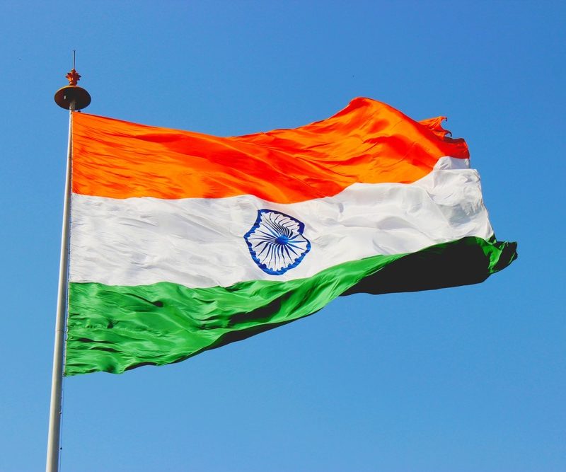 image du drapeau de l'Inde