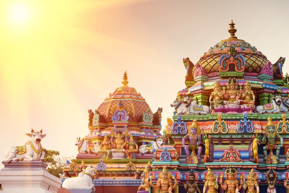 image d'un temple en Inde