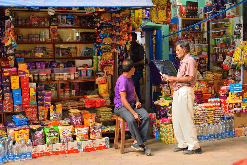 image de marché local Inde