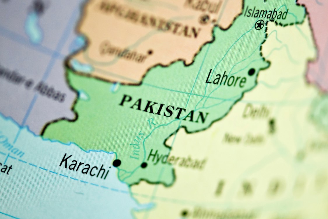 image d'une carte Pakistan