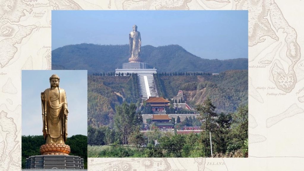 Bouddha du Temple de la Source en Chine